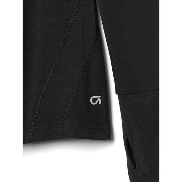 GapFit Breathe Long Sleeve T-Shirt XL Black - Picture 5 of 10